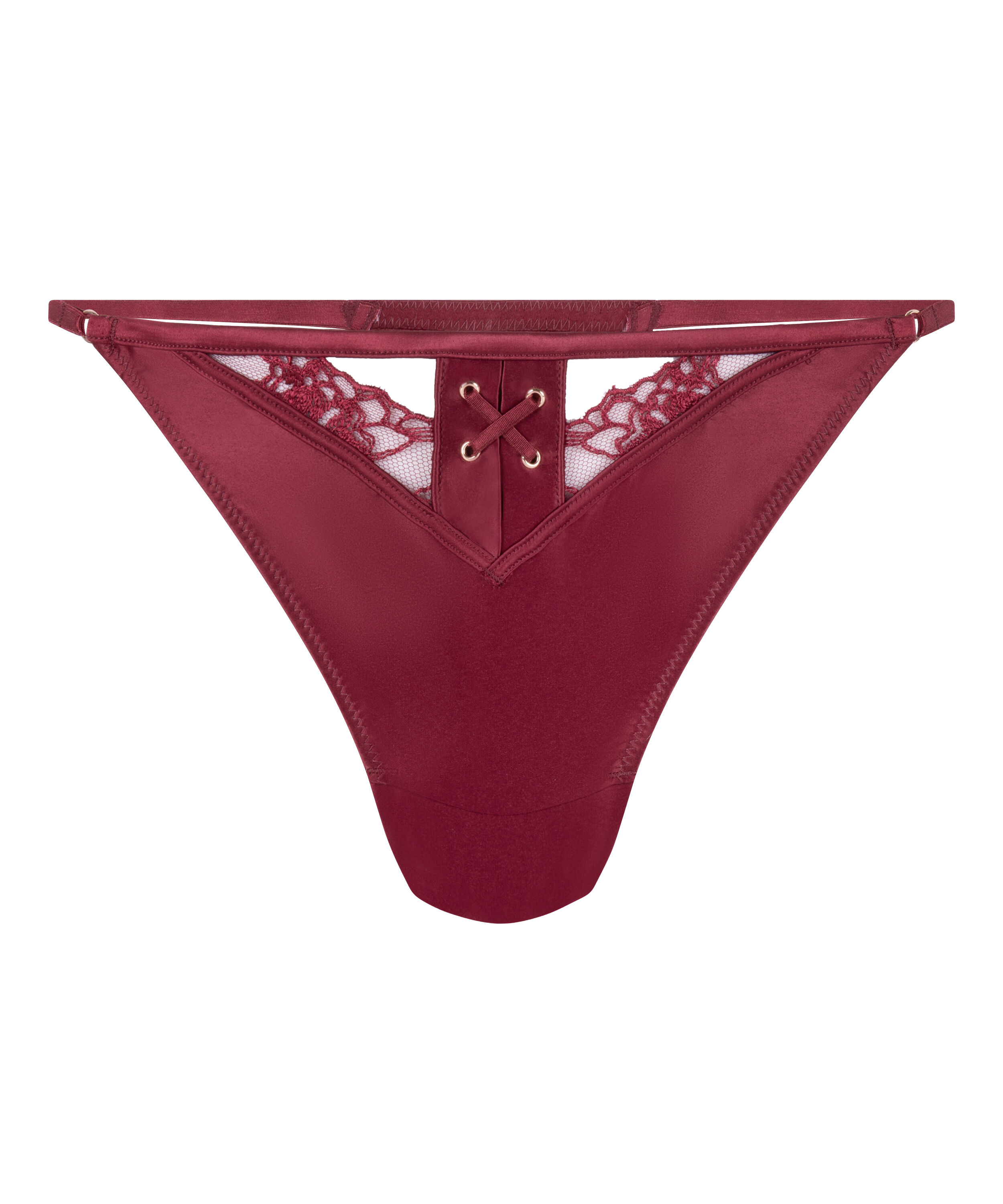 Catherine Highleg Thong, Red