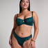 Lana Padded Underwired Bra, Green