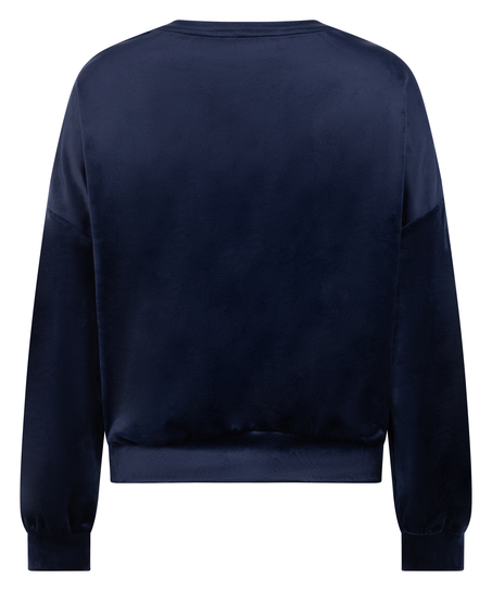 Velours Top, Blue