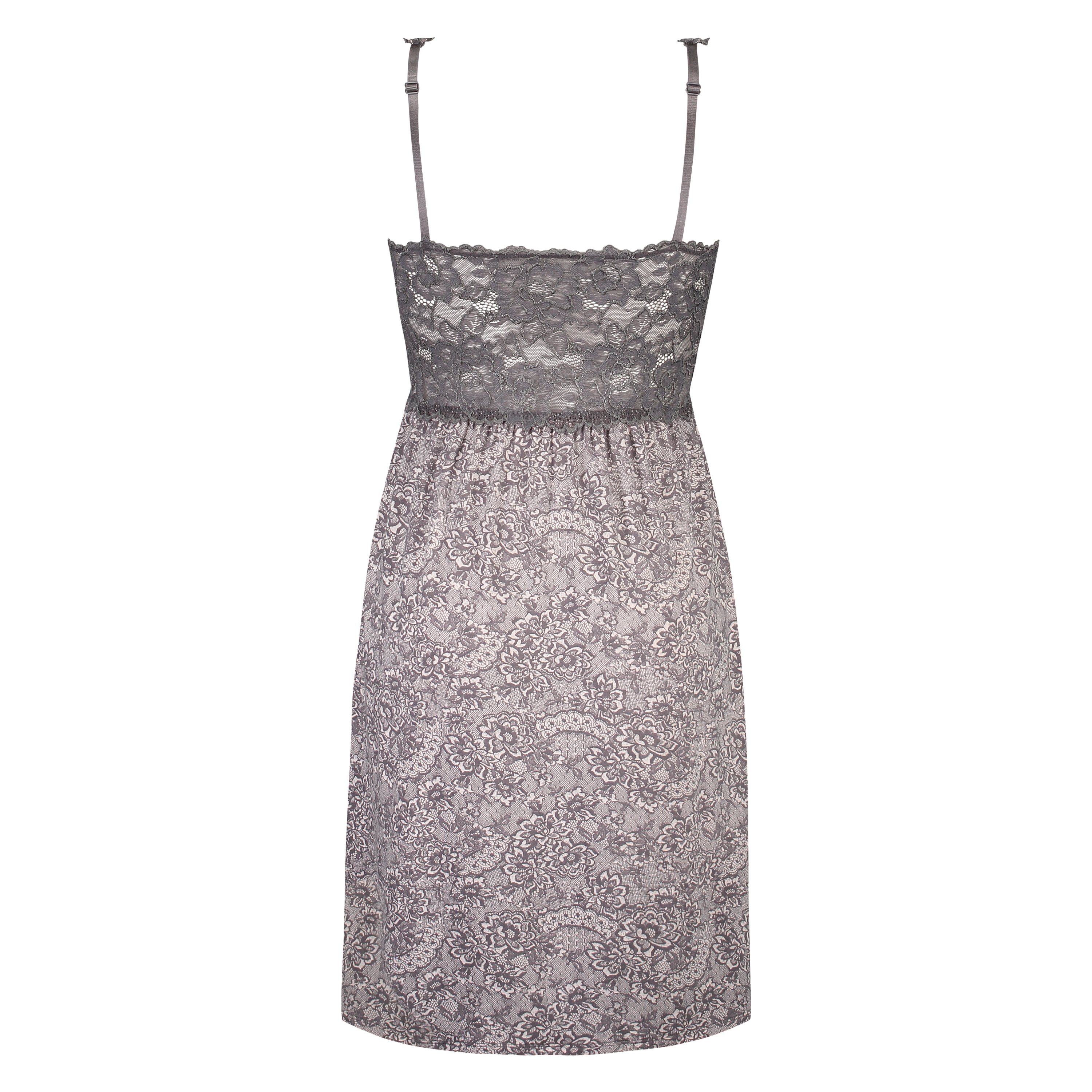 Modal Lace Slip Dress, Pink, main