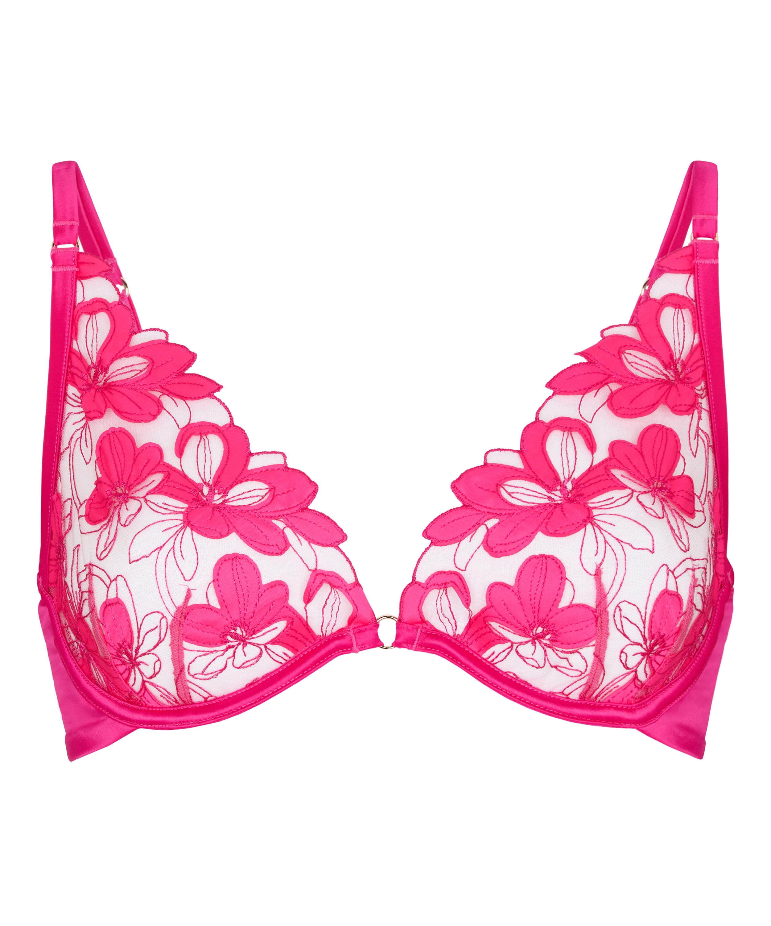 Non-Padded Underwired Bra Beatrice, Pink