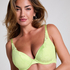 Ingrid Padded Underwired Bra, Green