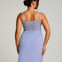 Nora Lace Slip Dress, Blue