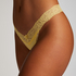 Madison Extra Low Thong, Yellow
