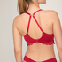 Andrea Padded Non-Wired Bra, Red