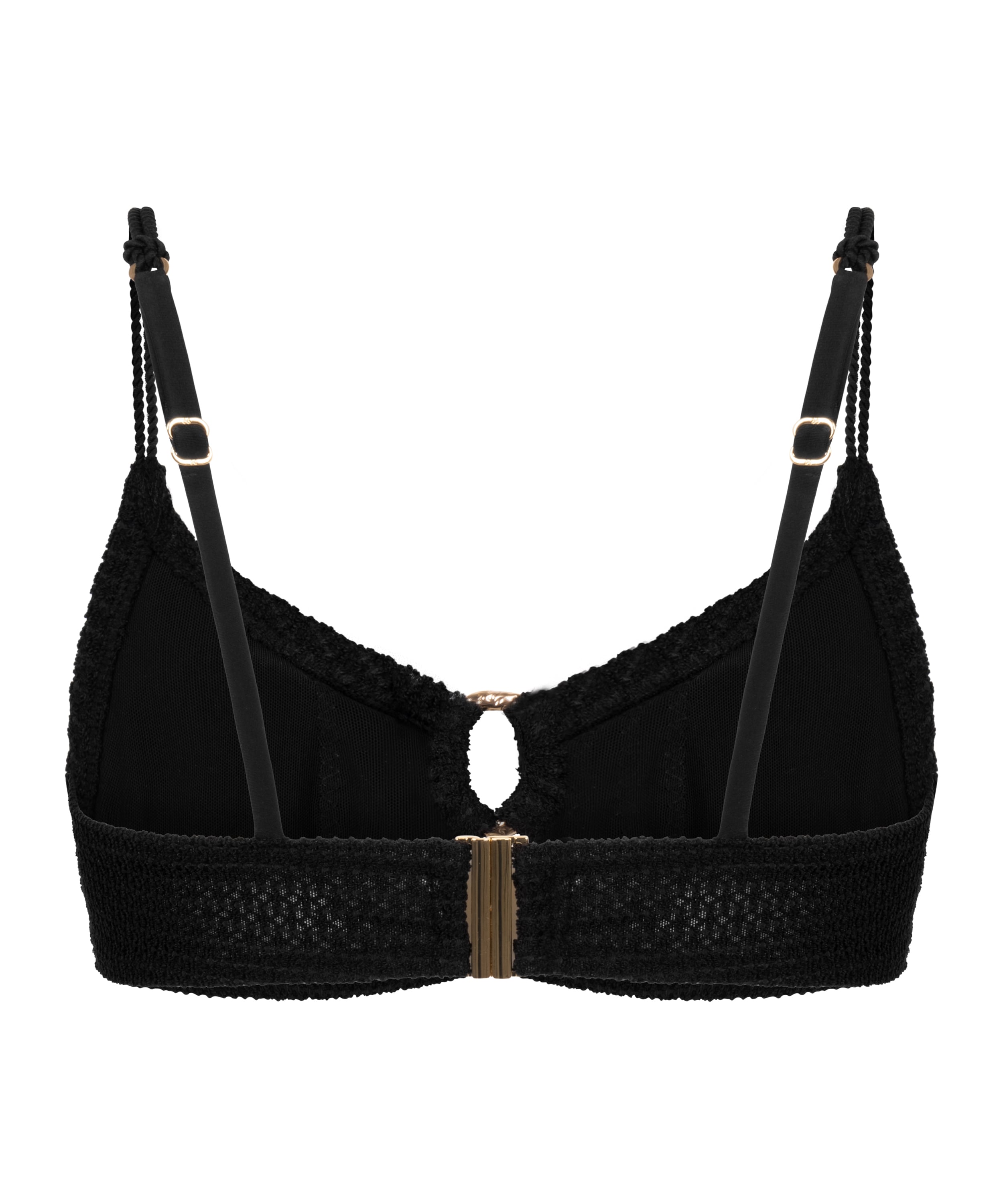 Cairo Bikini Top, Black, main