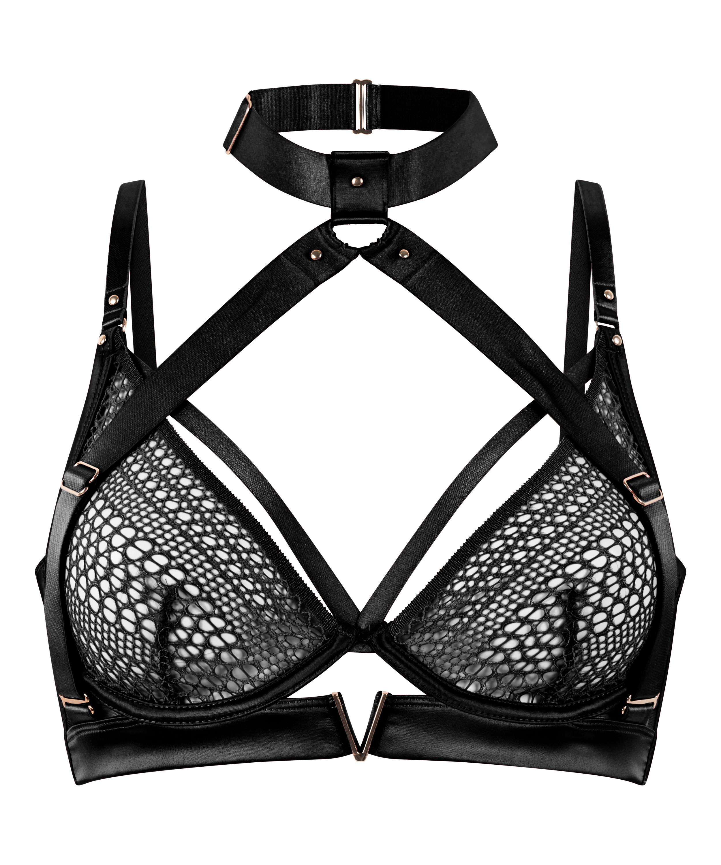 Missy Non-Padded Underwired Bra, Black, main
