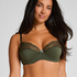 Sophie Non-Padded Underwired Bra, Green
