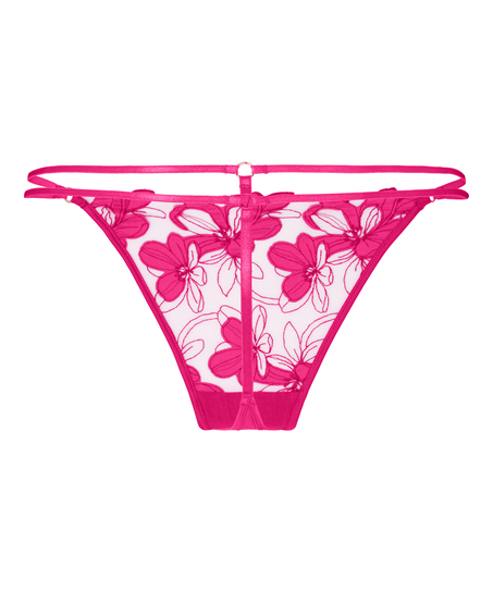 Highleg Thong Beatrice, Pink