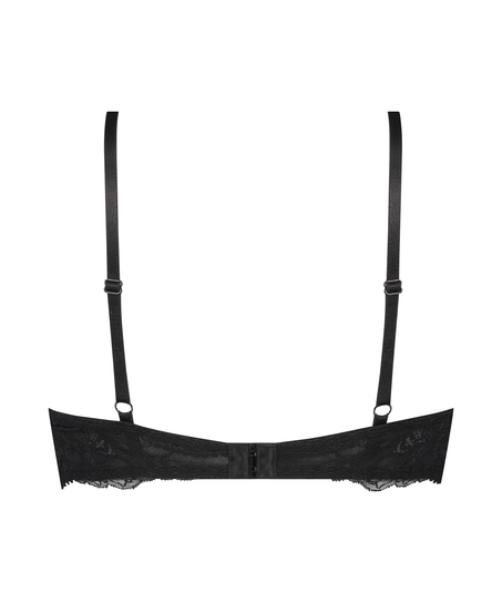 Leonie Padded Non-Wired Bra, Black