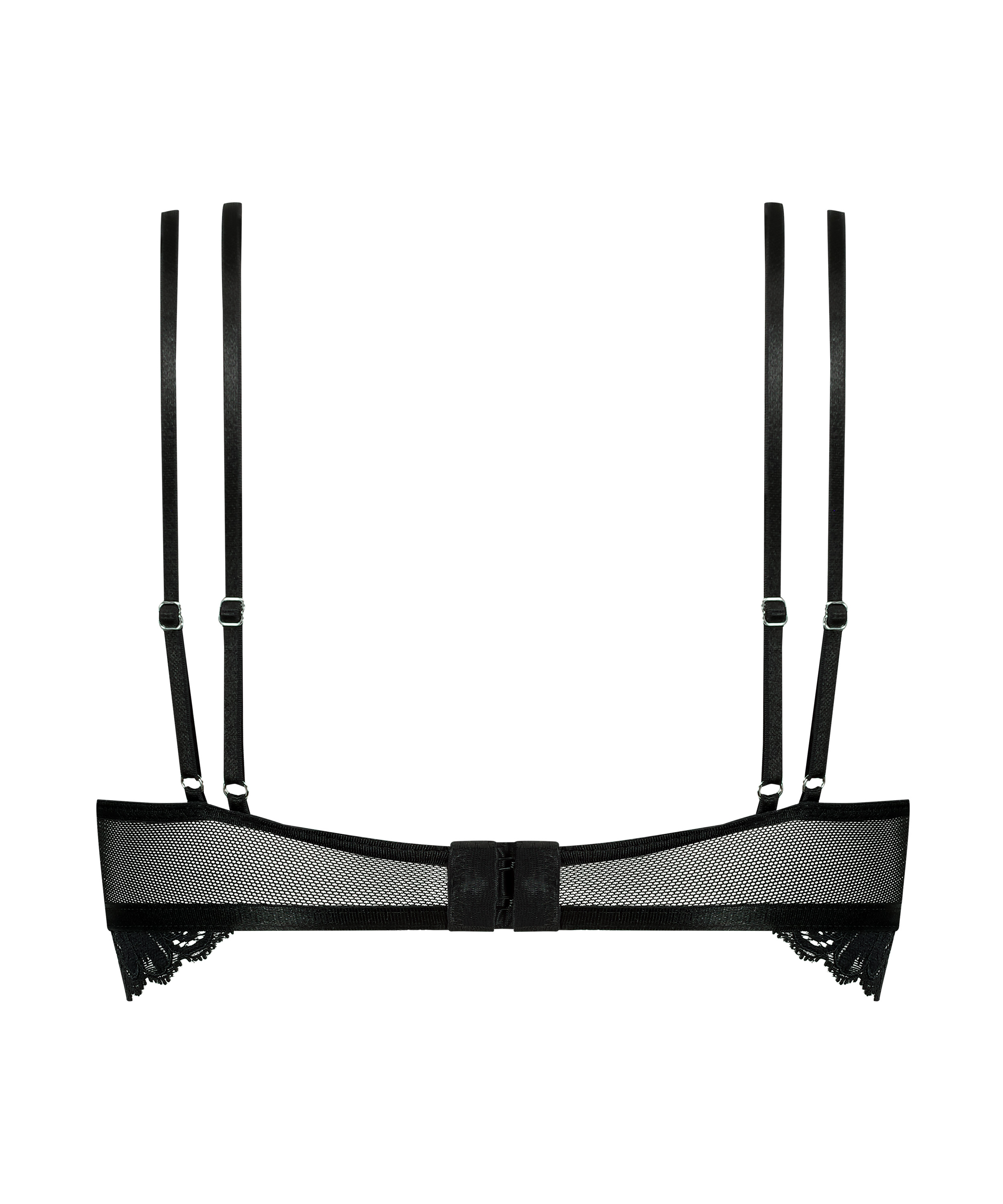 Lainey Bralette, Black, main