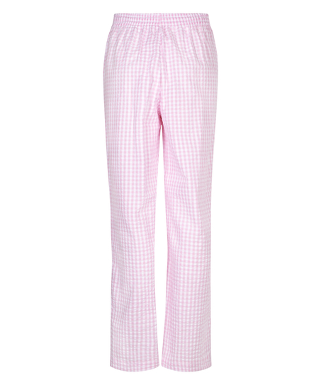 Cotton Pyjama Pants, Pink