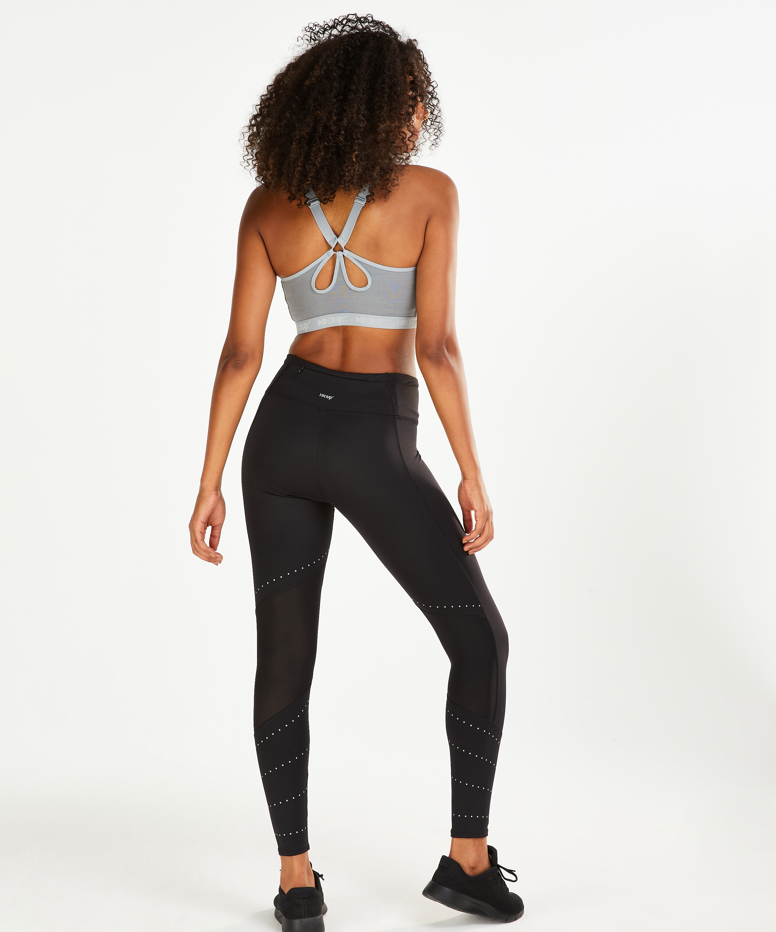 HKMX Sports bra The Pro Level 3, Gray, main