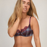 Non-Padded Underwired Bra Elise, Purple