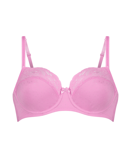 Sophie Non-Padded Underwired Bra, Pink