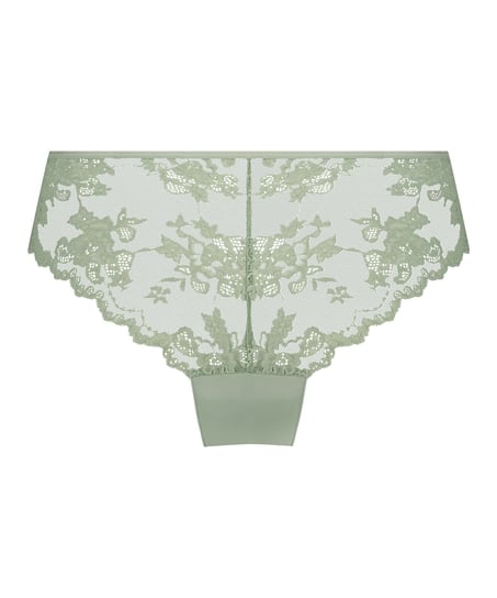 Invisible Lace Back Brazilian, Green