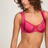 Non-Padded Underwired Bra Colette, Pink