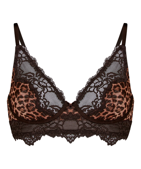 Non-Padded Underwired Bra Gabrielle, Black