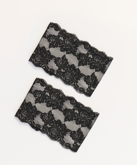 ANTI CHAFING LACE BANDS, Black