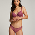 Bliss Padded Underwired Bra, Purple