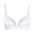 Angie Padded Underwired Push-Up Bra, White