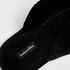 Fur Velours slippers, Black