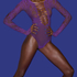 Lace Body Nyakim, Purple