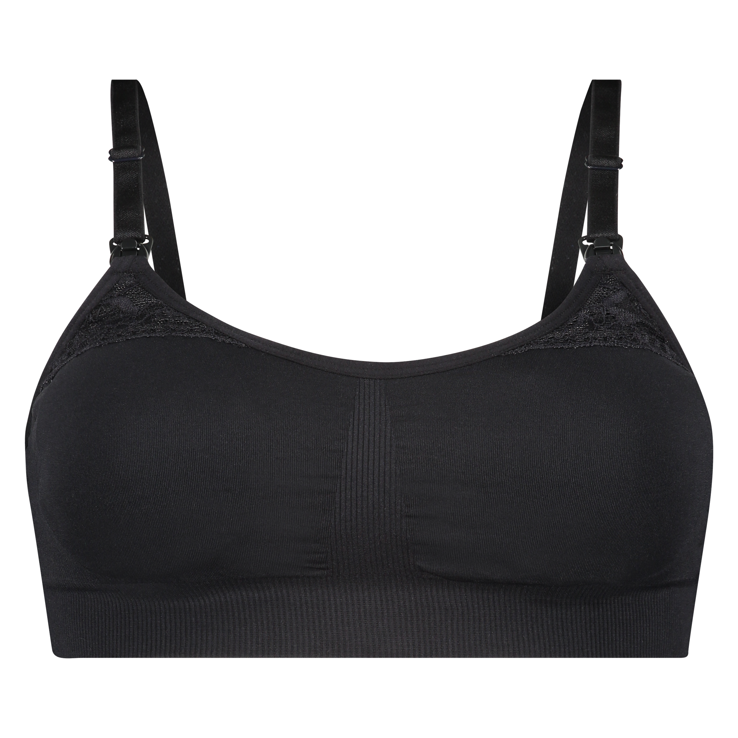 Padded Nursing Bra Lucina, Black, main