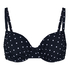 Padded Underwired Bikini Top Bardolino, Black