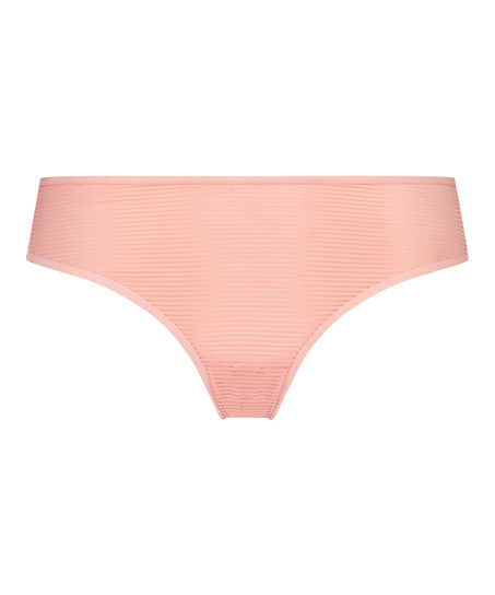 Invisible Brazilian Stripe mesh, Pink