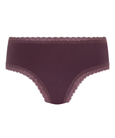 London V-shaped Brazilian, Purple