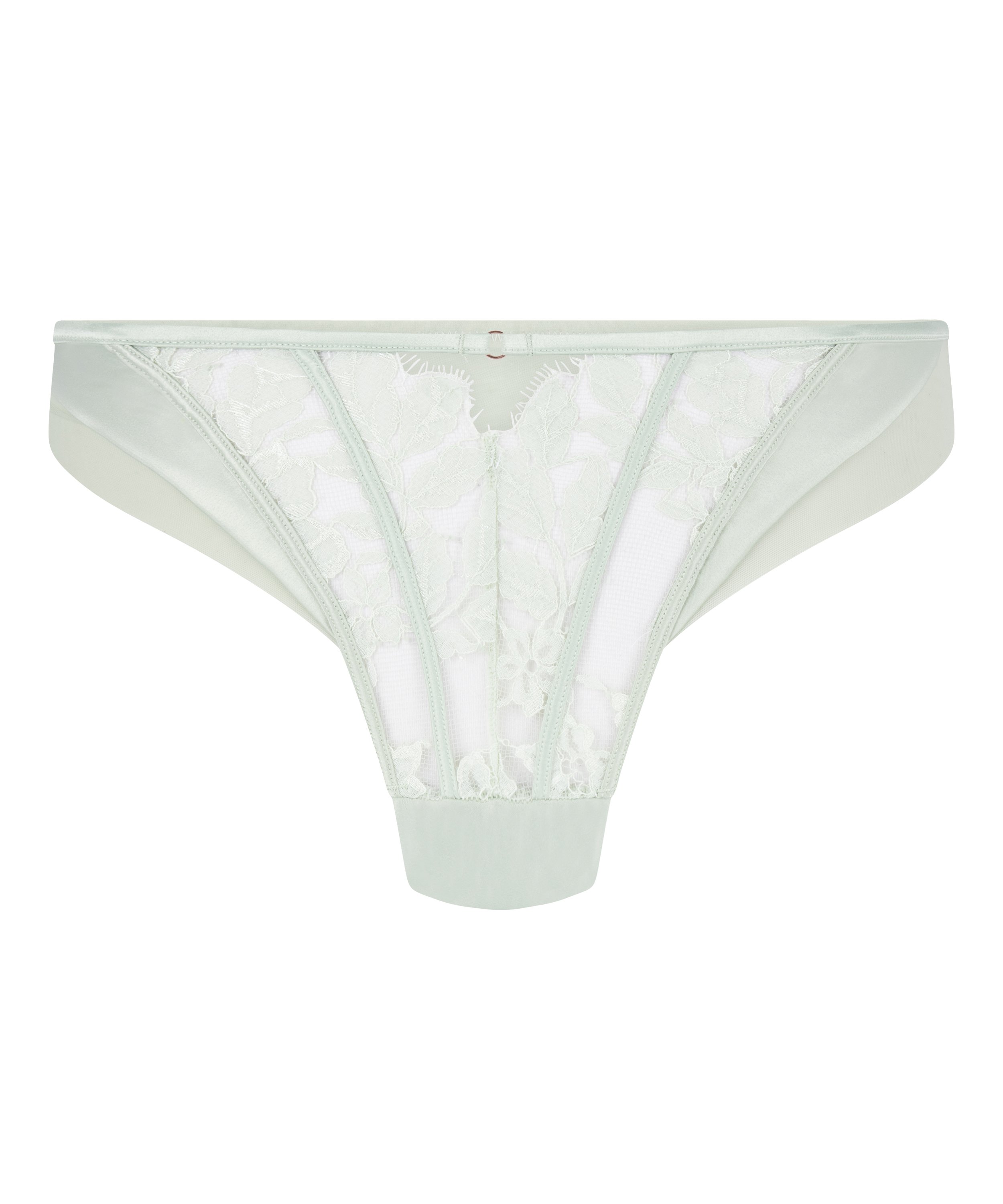 Malou Highleg Thong, Green, main