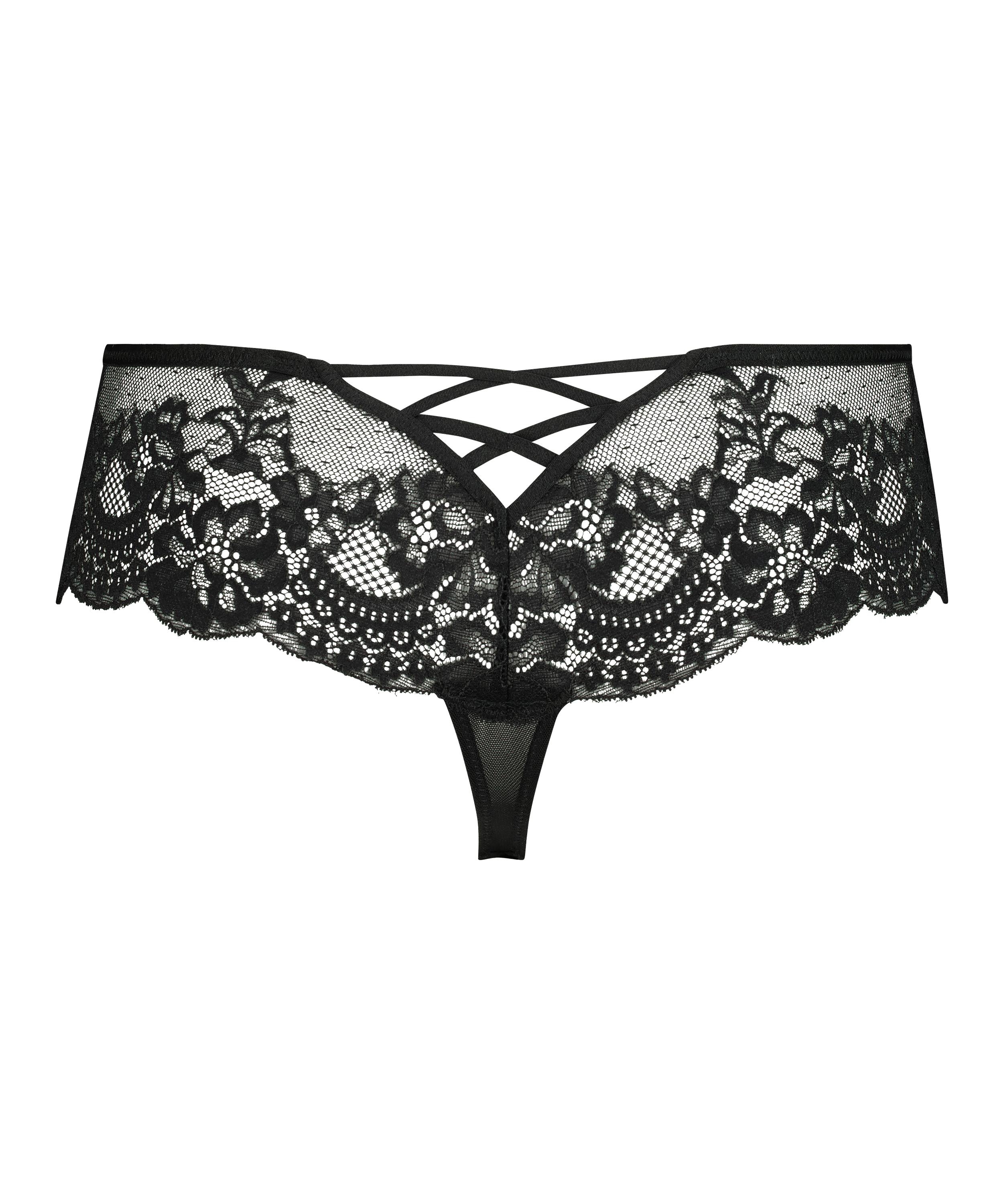 Saraya Thong Boxers, Black, main