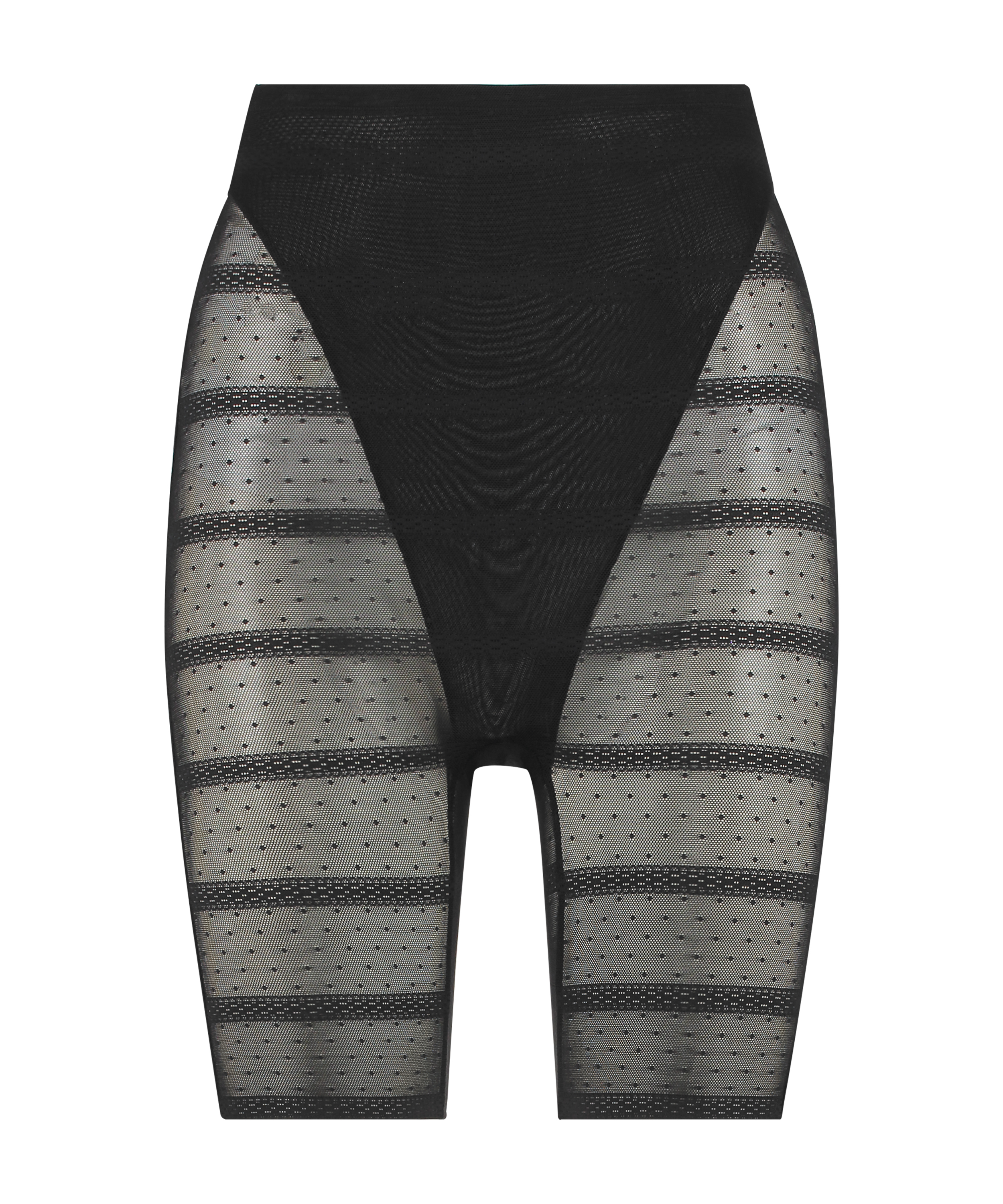 Firming Enhancing Mesh Slimmer Trousers, Black, main