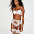 Suspenders, White