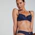 Pearlene Padded Underwired Bra, Blue