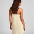 Slipdress Satin Minimal, Yellow
