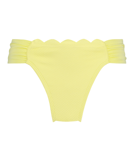 Scallop Rio Bikini Bottoms, Yellow
