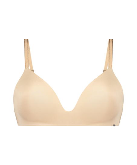 Mona padded non-underwired bra, Beige