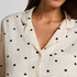 Jacket Cotton Dot, White