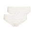 3-Pack Dakota Brazilian Shorts, White