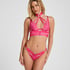 Emmeline Open Crotch Brazilian, Pink