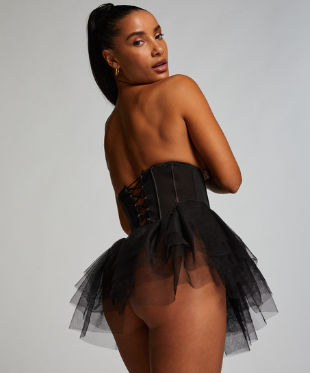 Private Tutu Corset, Black