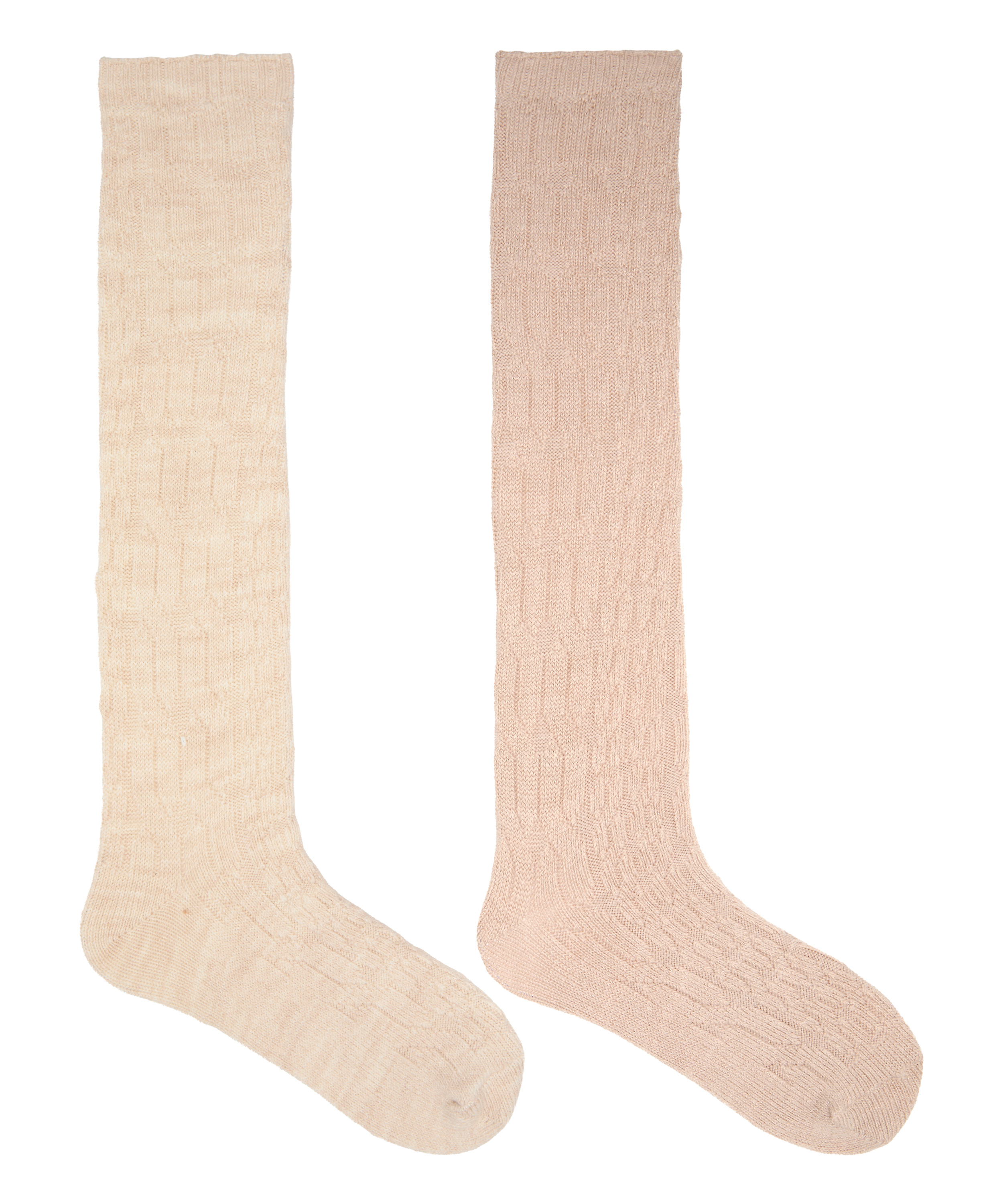 Socks Long 2 Pair, Orange, main