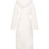 Waffle Bathrobe, White