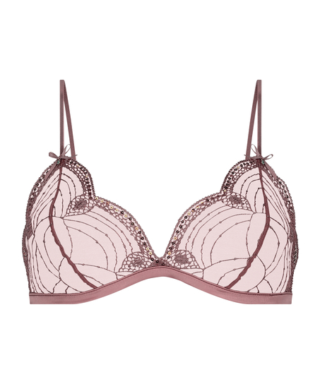 Ruby Bralette, Pink