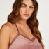 Velvet Lace Cami, Pink