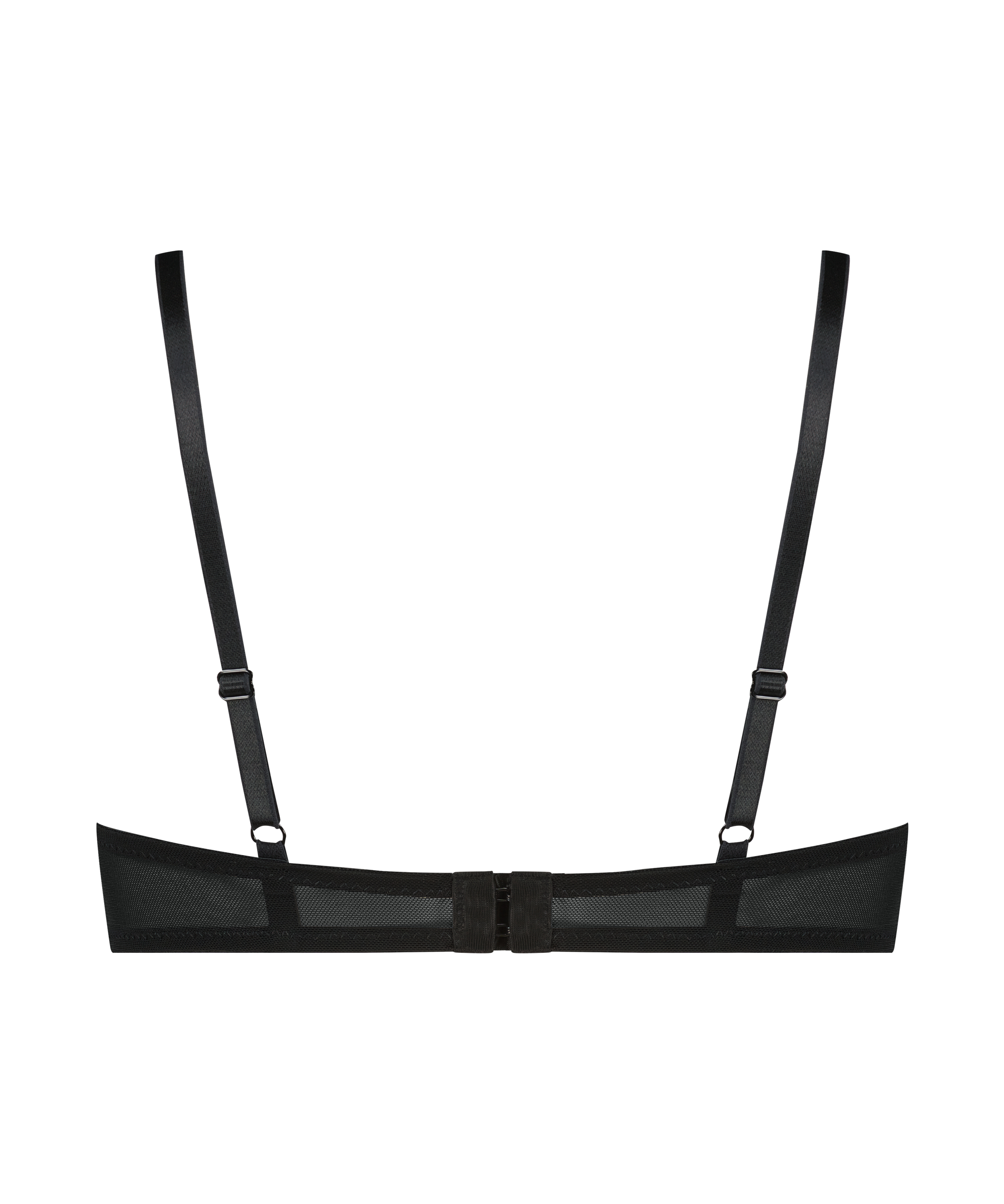 Sia Padded Underwired Push-Up Bra, Black, main