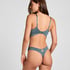 Andrea Padded Non-Wired Bra, Blue