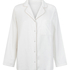 Essentials Flannel Pyjama Top, White